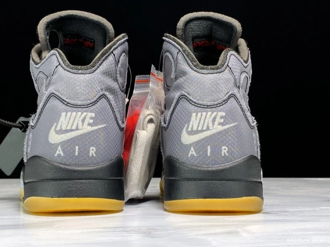Cheap x Black Off-White CT8480-001 Jordan 5 Air 0725